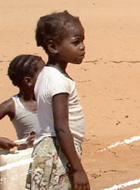 Mädchen in Burkina Faso